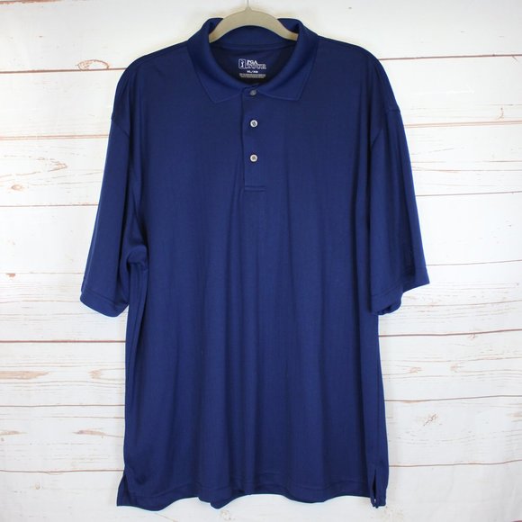 PGA Tour Other - PGA Tour Navy Blue Golf Polo Shirt XL